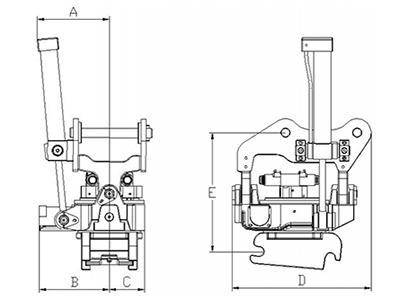 Tilt Rotator Retroexcavadora CT02  